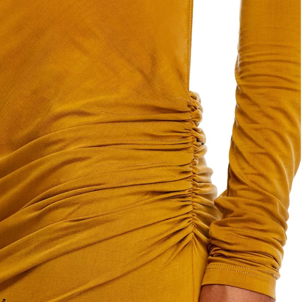 NWT | The Andamane Sophie Maxi Dress Gold | Sz IT 38 - Picture 11 of 12